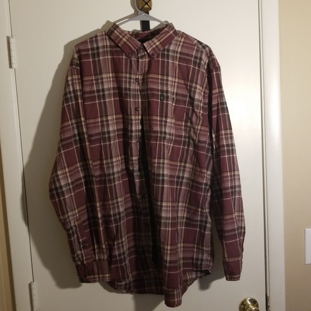 Mens G.H. Bass & Co button up XL